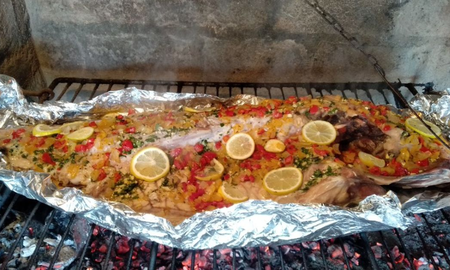 Feria de pescado en Santa Fe por Semana Santa. Feria de pescado en Santa Fe por Semana Santa.