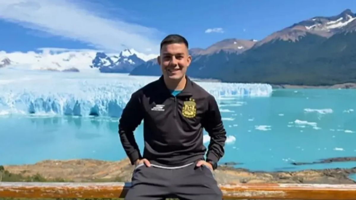 Emanuel Leguizamón, antes de su último partido, visitó el Glaciar Perito Moreno. Emanuel Leguizamón, antes de su último partido, visitó el Glaciar Perito Moreno. 