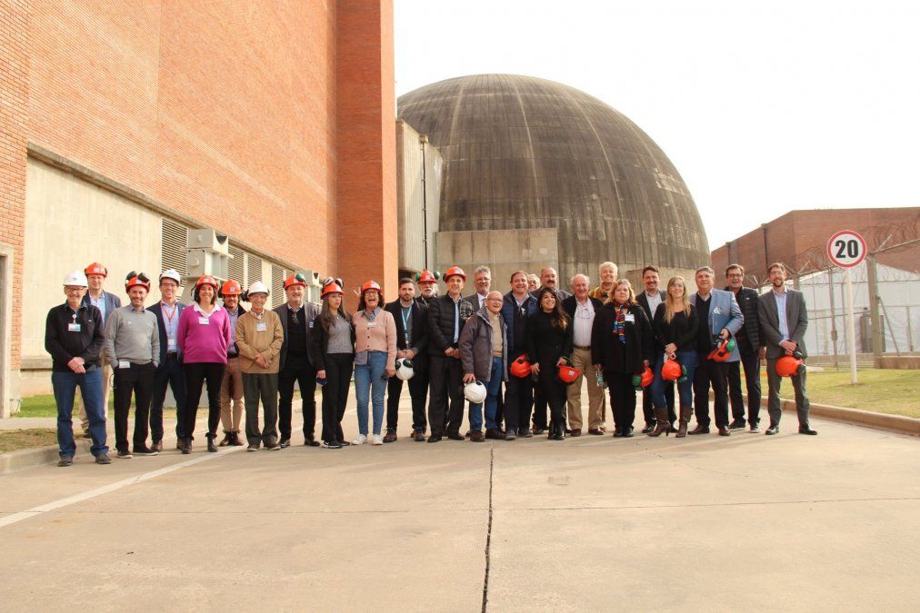 Senadores nacionales del Frente de Todos visitaron el Complejo Nuclear Atucha el pasado 13 de mayo.