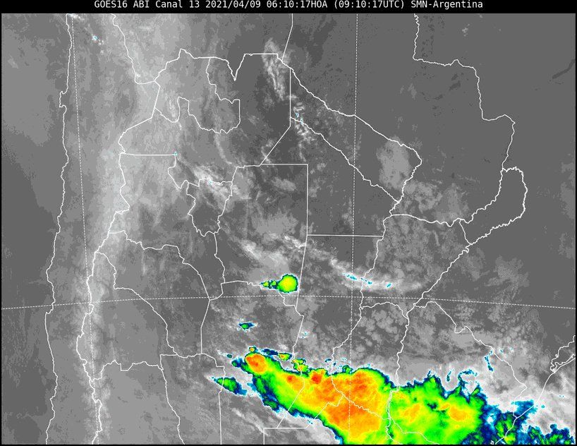 Imágenes satelitales.