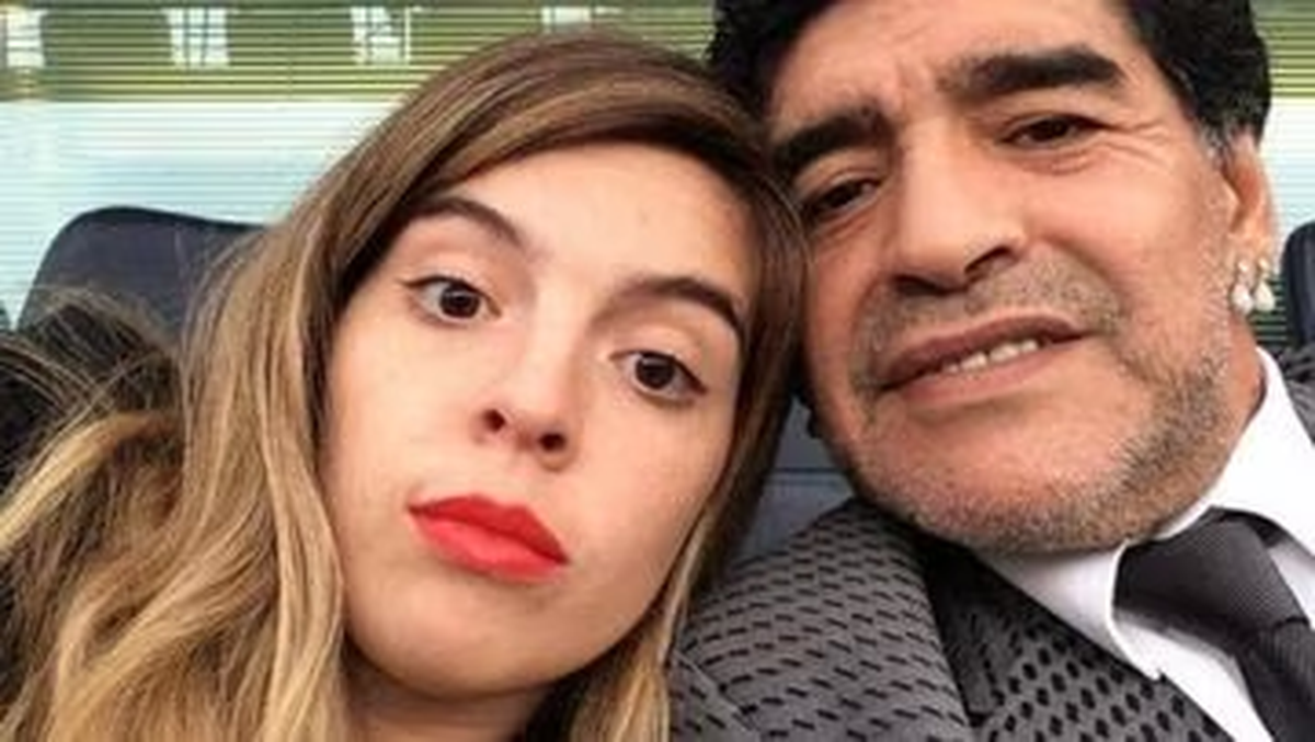 Dalma Maradona estuvo presente en la mayoría de los momentos difíciles que atravesó Diego Maradona.