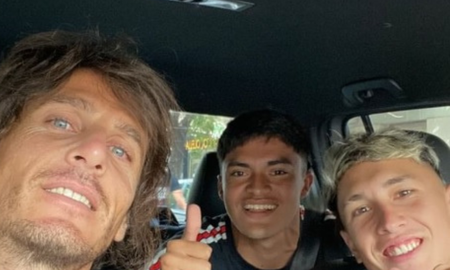 El gran gesto de Sebastián Prediger con los jugadores de inferiores que emocionó a los hinchas de Colón. El gran gesto de Sebastián Prediger con los jugadores de inferiores que emocionó a los hinchas de Colón.