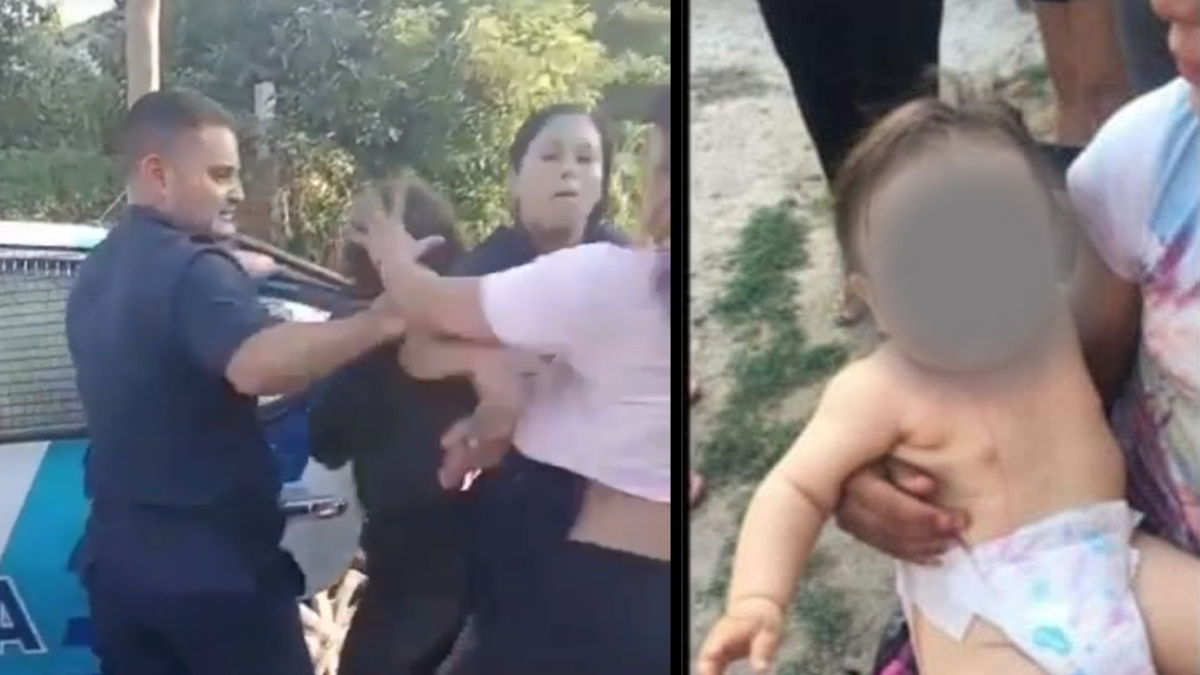 Berazategui: detuvieron a una mujer acusada de golpear a su beba de ocho meses que casi fue linchada por sus vecinos
