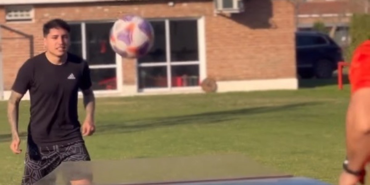 Facundo Farías y uno de sus entrenamientos en Santa Fe. Facundo Farías y uno de sus entrenamientos en Santa Fe.