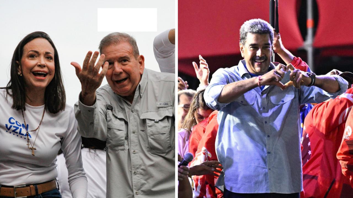 María Corina Machado y Edmundo González Urrutia, buscan destronar a Nicolás Maduro en las elecciones nacionales de Venezuela. María Corina Machado y Edmundo González Urrutia, buscan destronar a Nicolás Maduro en las elecciones nacionales de Venezuela.
