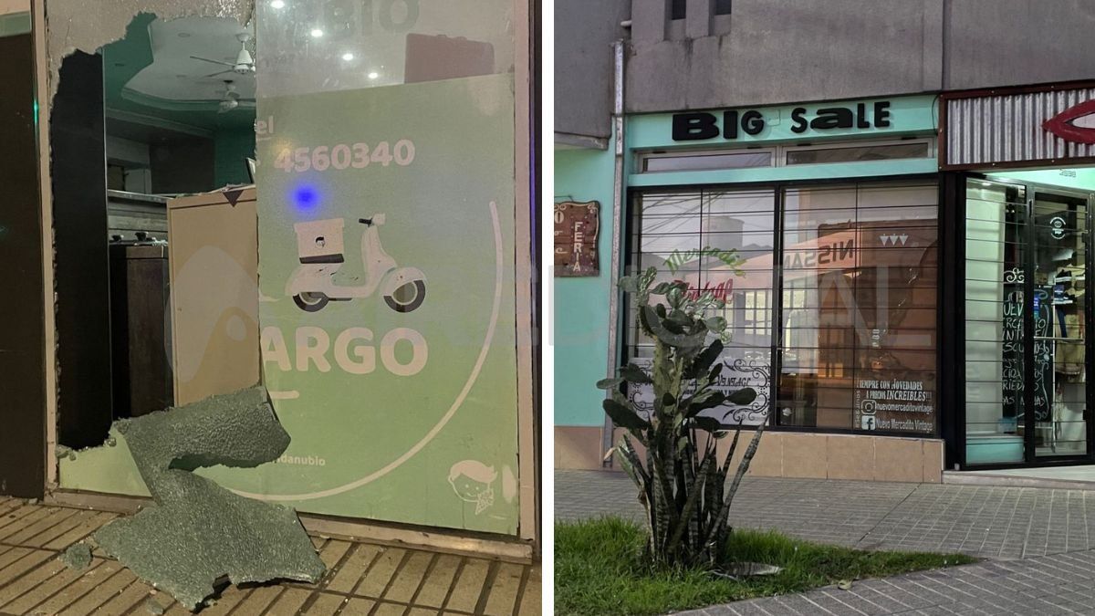 Ciudad de Santa Fe: dos nuevos comercios vandalizados