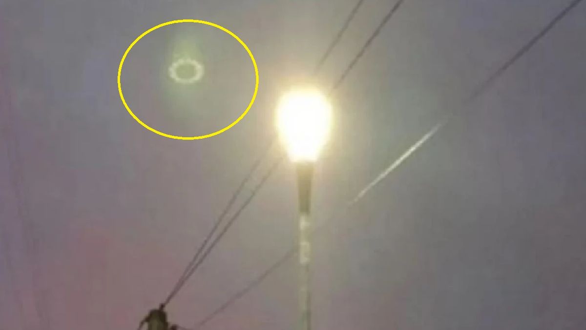 Fue cerca de la comisaría: las imágenes de un OVNI que revolucionaron a los vecinos de Olavarría