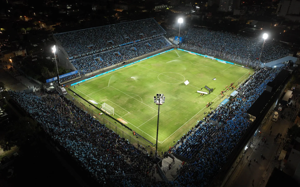 El estadio donde jugará Belgrano y Unión. El estadio donde jugará Belgrano y Unión.