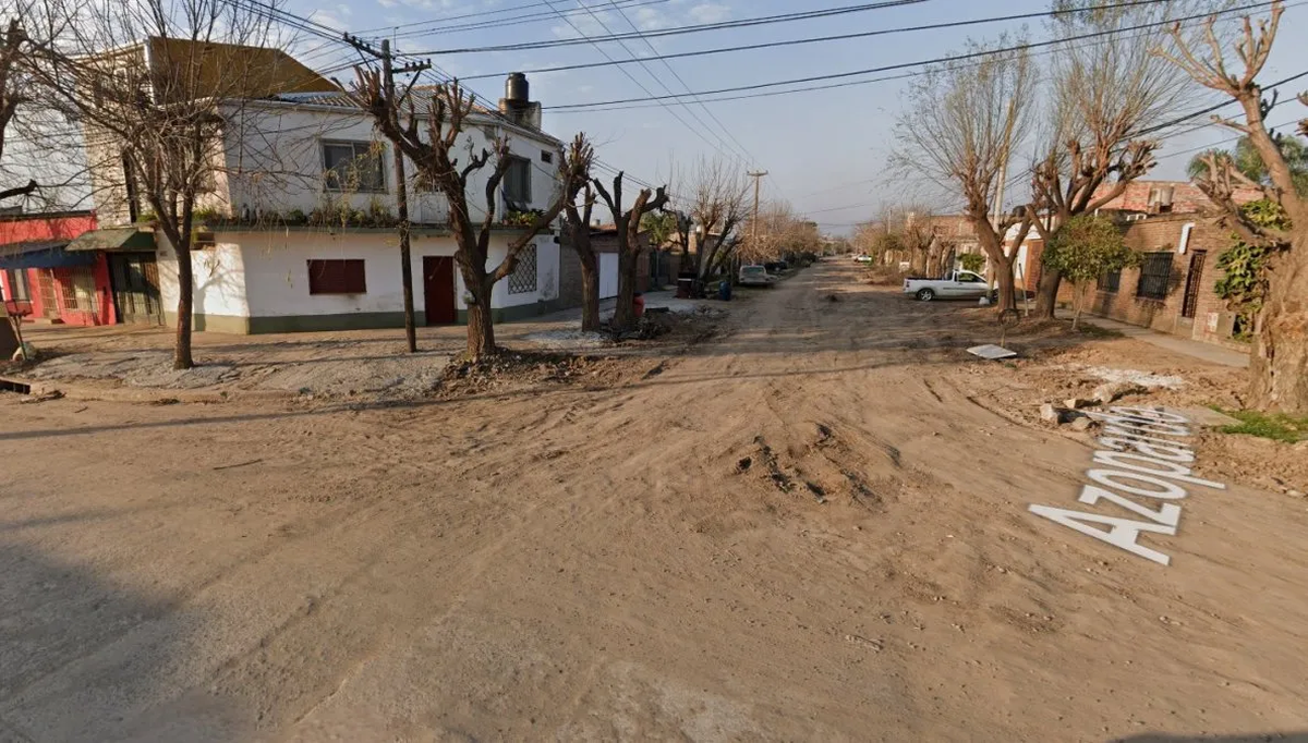 El lugar del ataque.