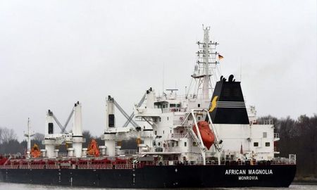 Un buque de África permanece anclado en un puerto de Santa Fe por riesgos de ébola. Un buque de África permanece anclado en un puerto de Santa Fe por riesgos de ébola.