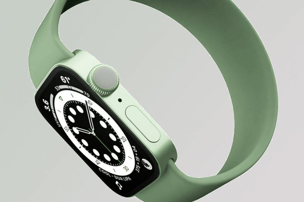 Así se vería el Apple Watch 7.
