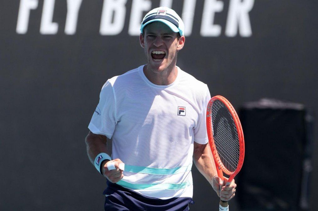 Diego Schwartzman venció a Alexandre Müller y avanzó a tercera ronda del Abierto de Australia.