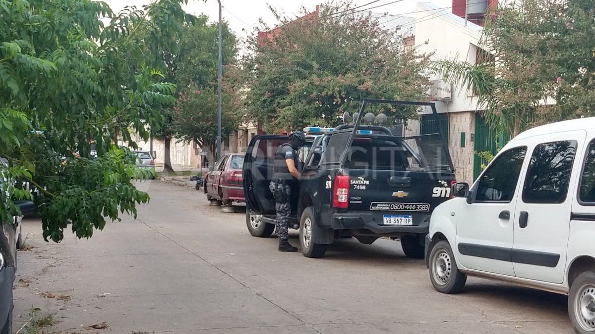 Allanamiento y detenci&oacute;n en el barrio San Lorenzo