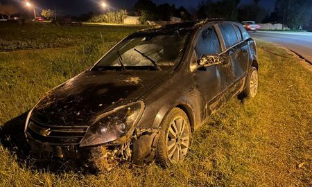 Así quedó el vehículo que protagonizó el accidente. Así quedó el vehículo que protagonizó el accidente.