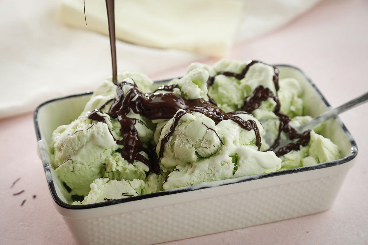 Helado de menta granizada: la receta completa con el paso a paso