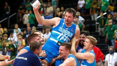 Juegos Olímpicos: con Luka Doncic, Eslovenia venció a Lituania y será rival de la Selección Argentina
