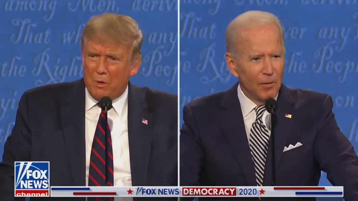 Elecciones en Estados Unidos: Trump y Biden se enfrentan en el último debate televisado