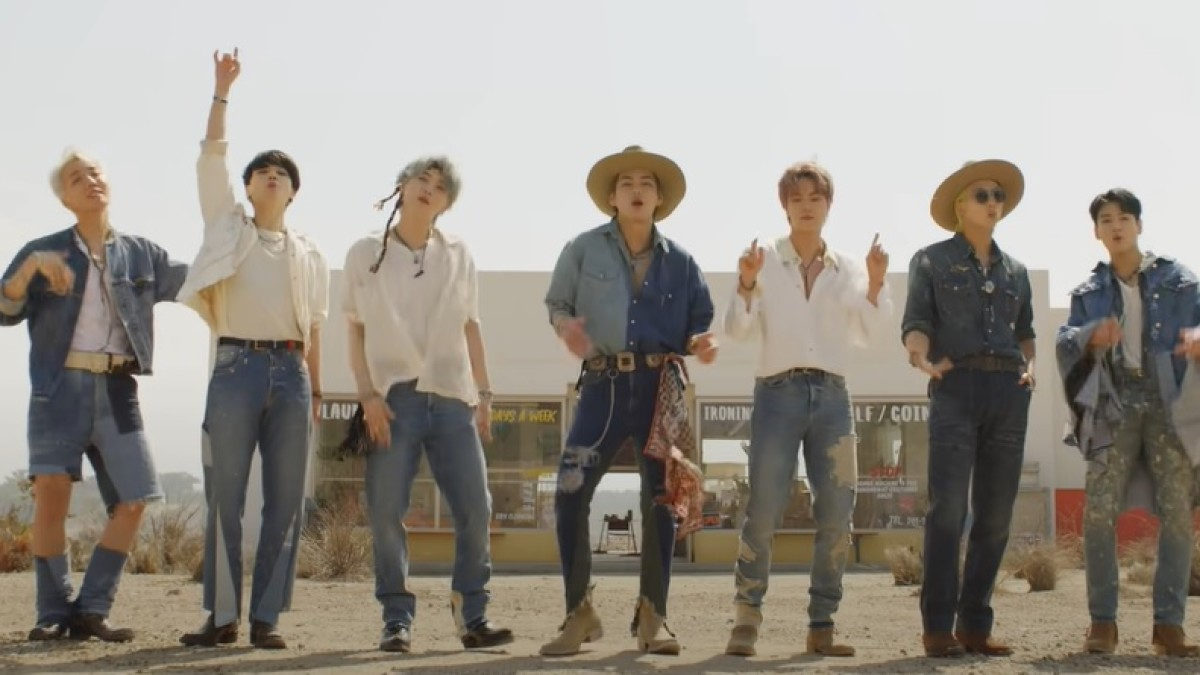 El grupo de Kpop BTS