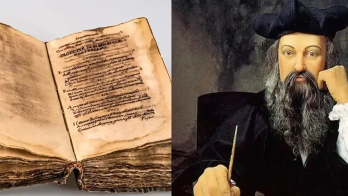 Nostradamus predijo la 3GM y el peligro de un líder. Nostradamus predijo la 3GM y el peligro de un líder.