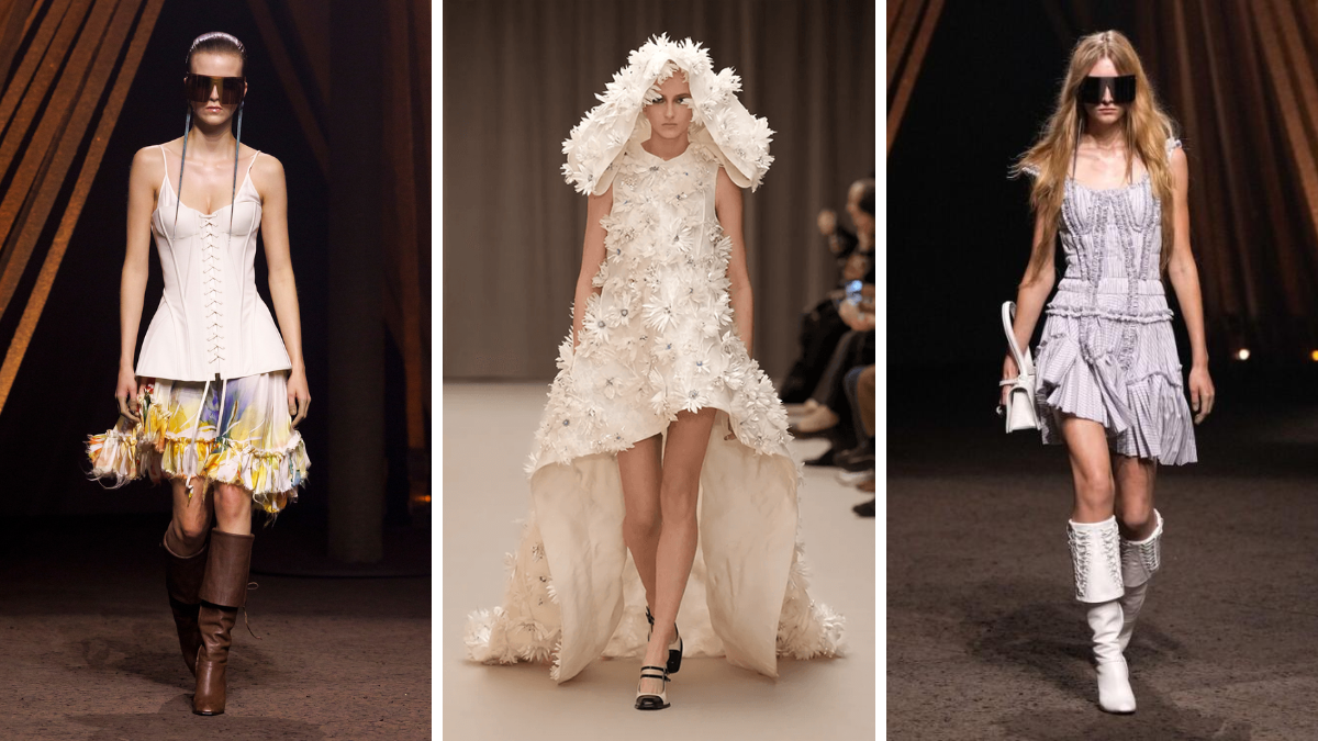 Las caderas anchas vuelven a dominar las pasarelas.