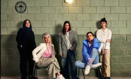 Las actrices de En el barro Las actrices de En el barro