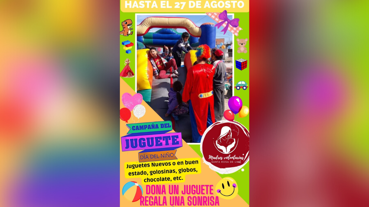 Los festejos tendrán lugar el 27 de agosto a partir de las 14 horas en las inmediaciones de calle Padre Quiroga 2417.