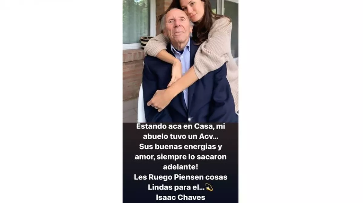El desesperado pedido de Paula Chaves por su abuelo.