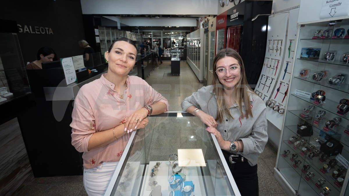 Luciana y su sobrina Ornella