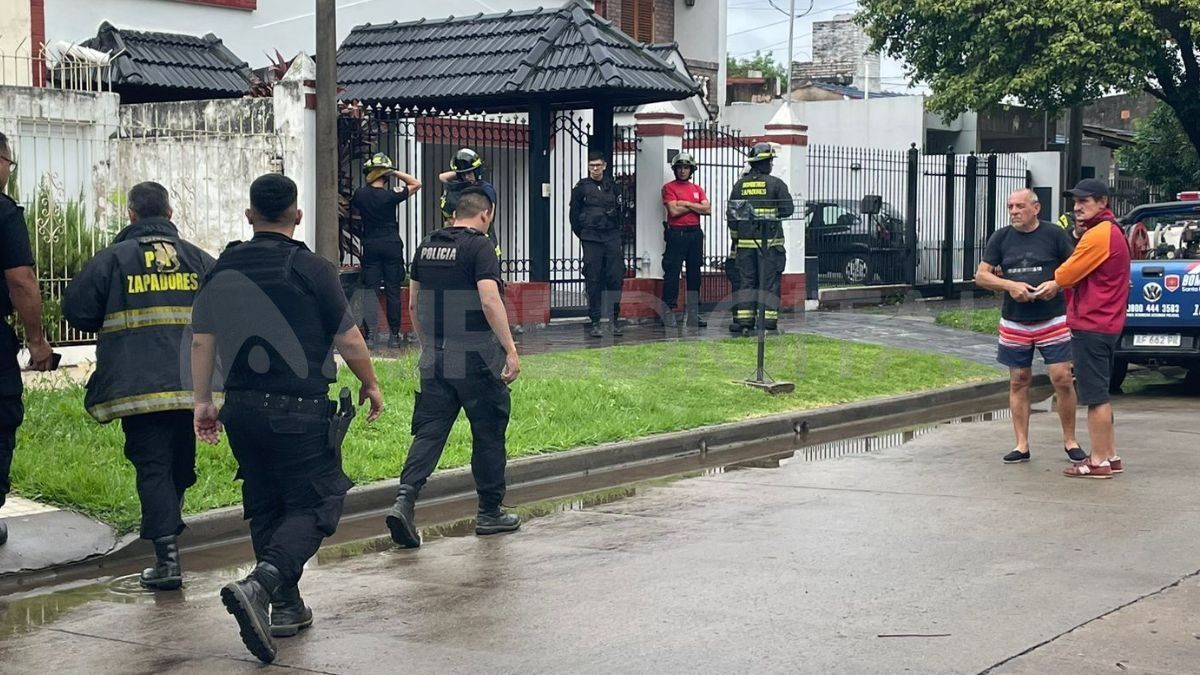 El hecho ocurrió en una vivienda ubicada en Estanislao Zeballos al 700 en la ciudad de Santa De.