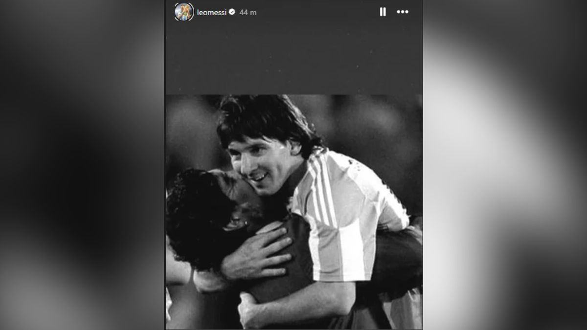 Lionel Messi recordó a Diego Armando Maradona en redes sociales. Lionel Messi recordó a Diego Armando Maradona en redes sociales.