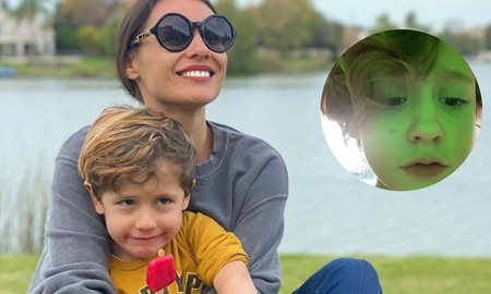 Pampita se emocionó cuando sus hijos Beltrán y Benicio ingresaron al estudio Pampita se emocionó cuando sus hijos Beltrán y Benicio ingresaron al estudio