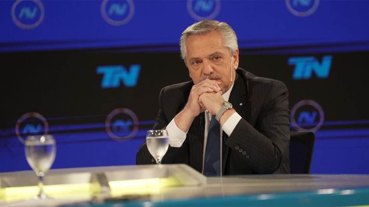 Las declaraciones del Presidente fueron hechas el miércoles por la noche un reportaje por la señal de noticias TN.
