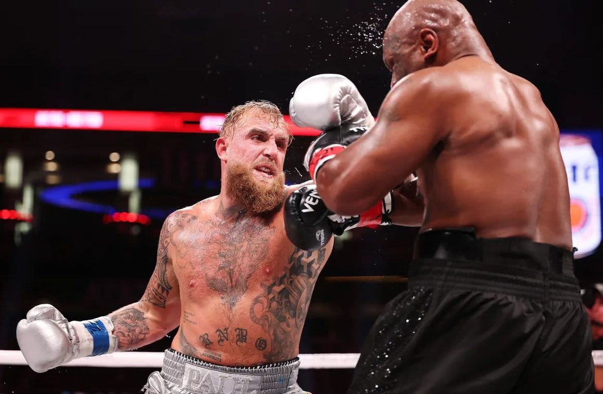 Jake Paul vs. Mike Tyson. Jake Paul vs. Mike Tyson.