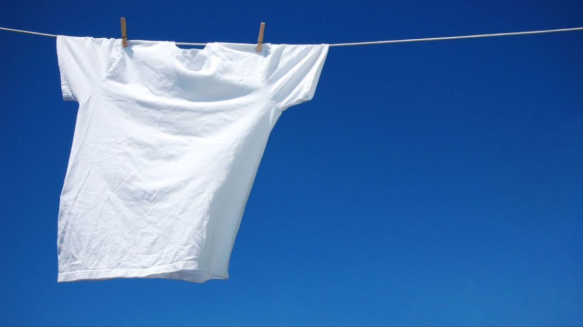 La ropa blanca puede ser difícil de mantener. 