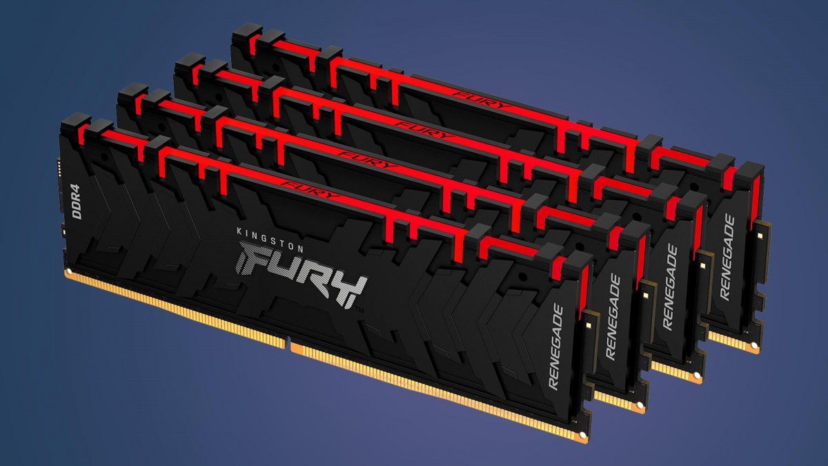 Cómo son las memorias RAM Kingston FURY Beast DDR4 RGB y Kingston FURY Beast DDR4.