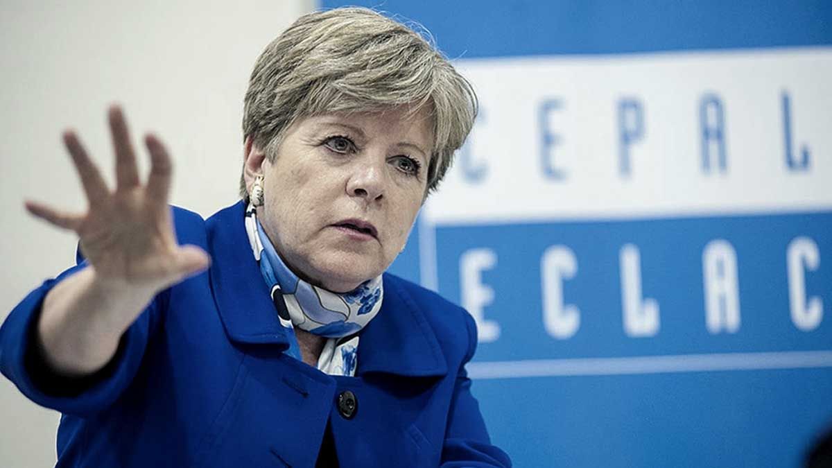La&nbsp;secretaria ejecutiva de la Cepal