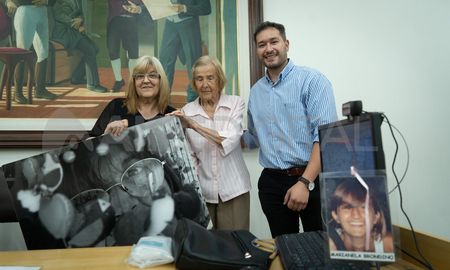 En octubre, María participó de la presentación del libro “Admito que he luchado”, que Graciela escribió y presentó en honor a Marianela. En octubre, María participó de la presentación del libro “Admito que he luchado”, que Graciela escribió y presentó en honor a Marianela.