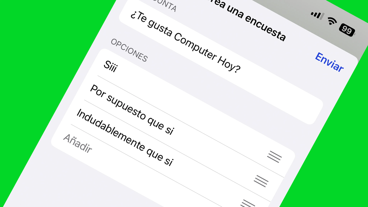 WhatsApp encuestas: la nueva función de la app de mensajería instantánea. WhatsApp encuestas: la nueva función de la app de mensajería instantánea.