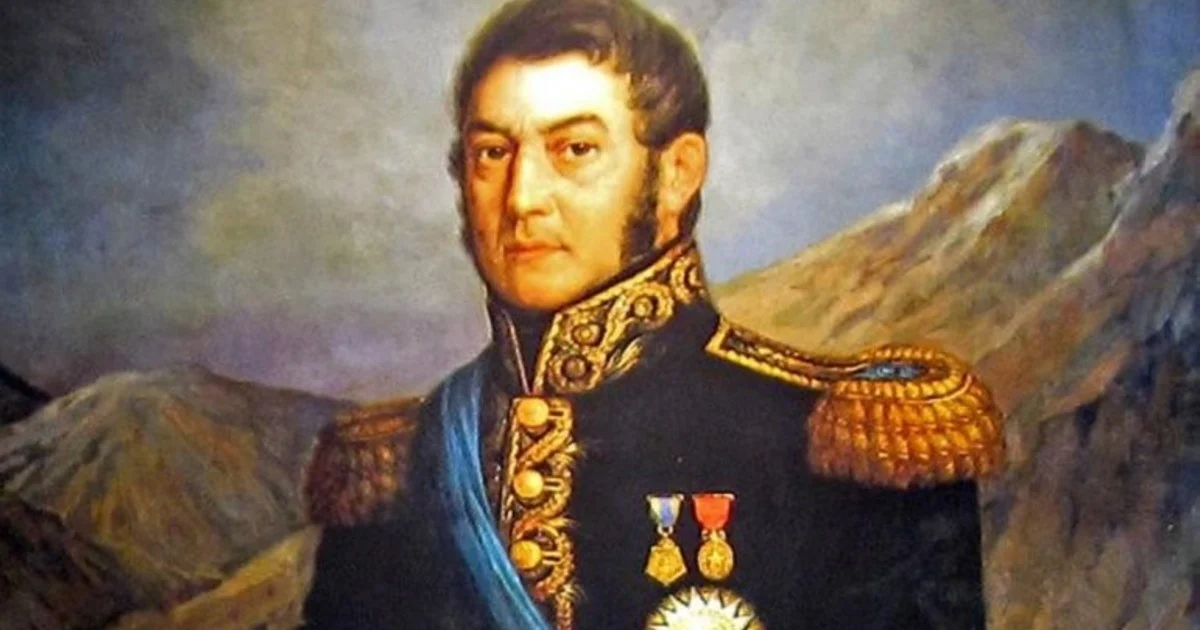 Retrato del General José Francisco de San Martín.
