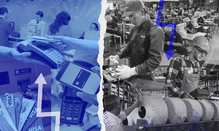 La Intermediación Financiera no para de crecer y la industria no para de caer, según datos del INDEC: una foto de la gestión de Javier Milei. La Intermediación Financiera no para de crecer y la industria no para de caer, según datos del INDEC: una foto de la gestión de Javier Milei.