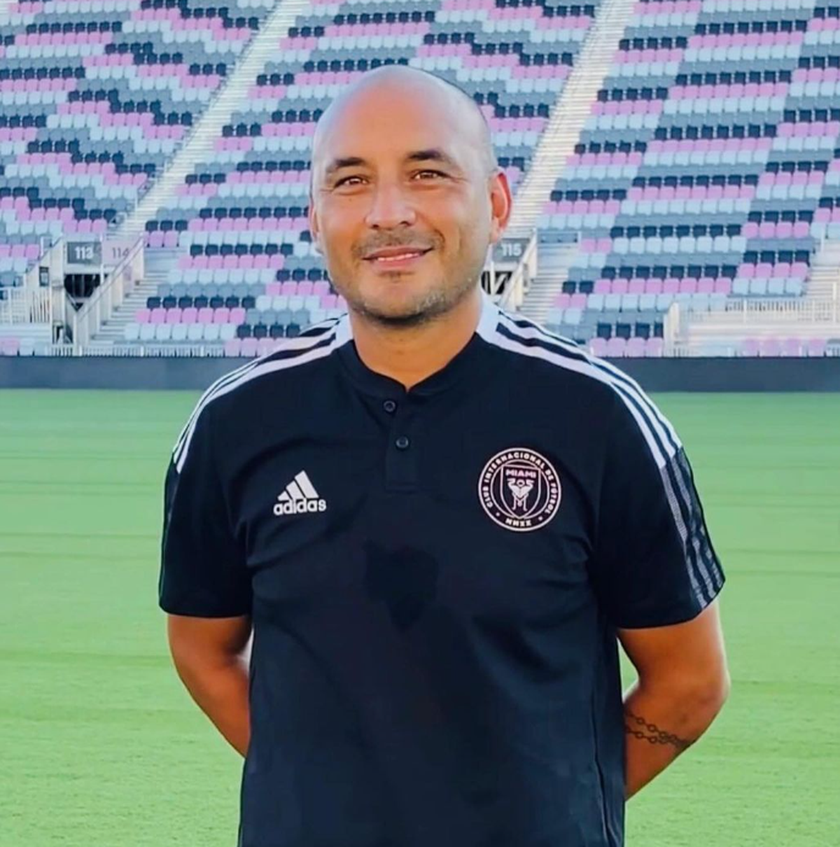 Cristian Ledesma trabaja con la Sub 17 de Inter Miami. Cristian Ledesma trabaja con la Sub 17 de Inter Miami.