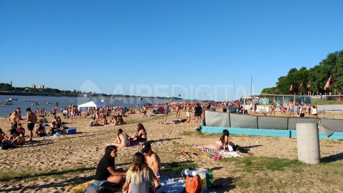 Muy pocas personas usaron el barbijo y respetaron el distanciamiento social.