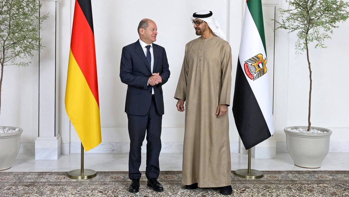 Alemania acordó con Emiratos Árabes Unidos la provisión de gas y gasoil.