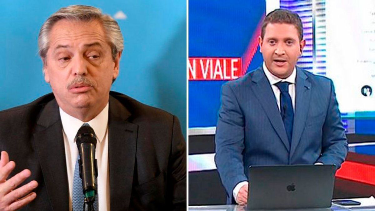 Jonatan Viale contra Alberto Fernández: Es un pato rengo