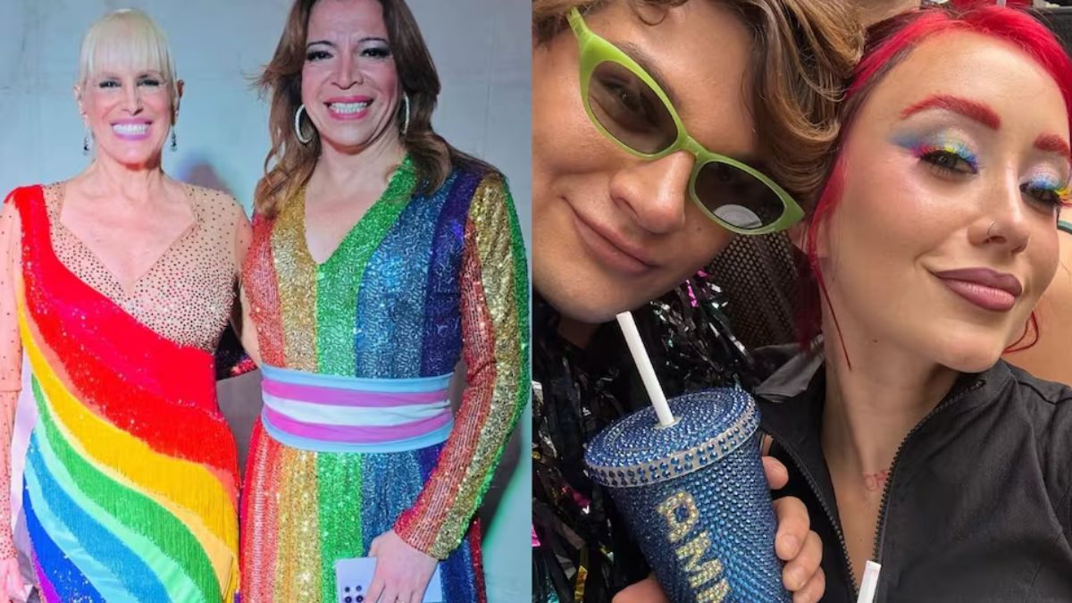 Así fueron los famosos a la Marcha del Orgullo: con cierre de Lizy Tagliani y Valeria Lynch