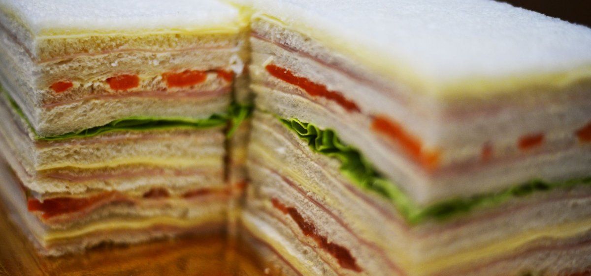 Recetas navideñas: sándwiches de miga caseros.