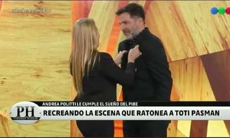 En el programa de Telefe, Toti Pasman elogió el papel de la actriz en El amor menos pensado, película protagonizada por Ricardo Darín y Mercedes Morán. En el programa de Telefe, Toti Pasman elogió el papel de la actriz en El amor menos pensado, película protagonizada por Ricardo Darín y Mercedes Morán.
