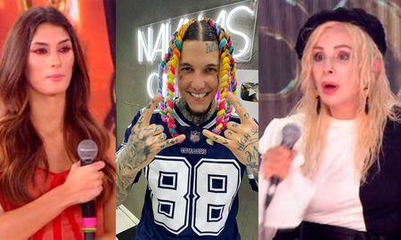 Alex Caniggia a favor de Nacha Guevara. Alex Caniggia a favor de Nacha Guevara.