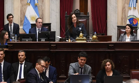 Según la vicepresidenta, adhirieron al pedido los bloques Frente Renovador de la Concordia Social, LLA, PRO, UCR, Las Provincias Unidas y Libertad, Trabajo y Progreso. Según la vicepresidenta, adhirieron al pedido los bloques Frente Renovador de la Concordia Social, LLA, PRO, UCR, Las Provincias Unidas y Libertad, Trabajo y Progreso.