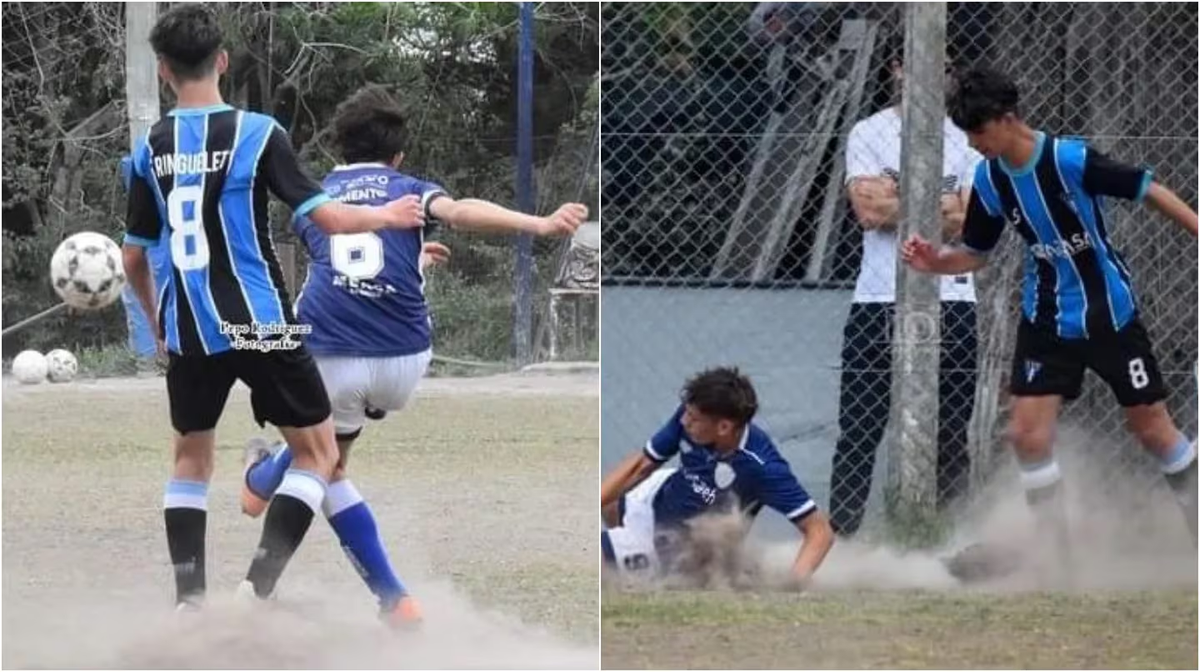 El fútbol está de luto. Jugador de Cambaceres murió tras descompensarse en pleno partido. Foto: IG tiagocricenti_7. El fútbol está de luto. Jugador de Cambaceres murió tras descompensarse en pleno partido. Foto: IG tiagocricenti_7.